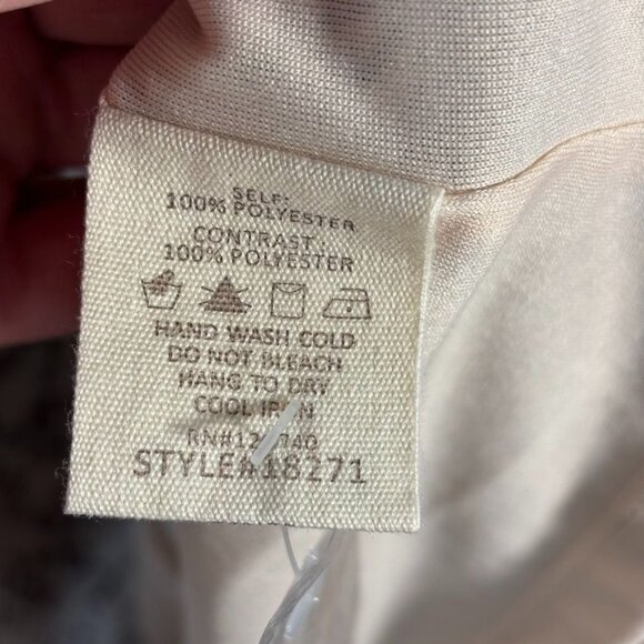 Leopard Print Long-Sleeve Ruffled Dress With Elastic Waist & Flounce Hem Size S - Picture 11 of 11